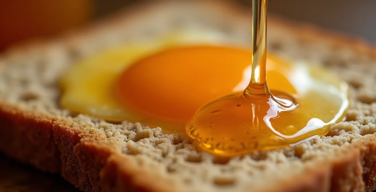 Préparation d'un petit-déjeuner d'avant-course avec chronomètre et aliments digestes